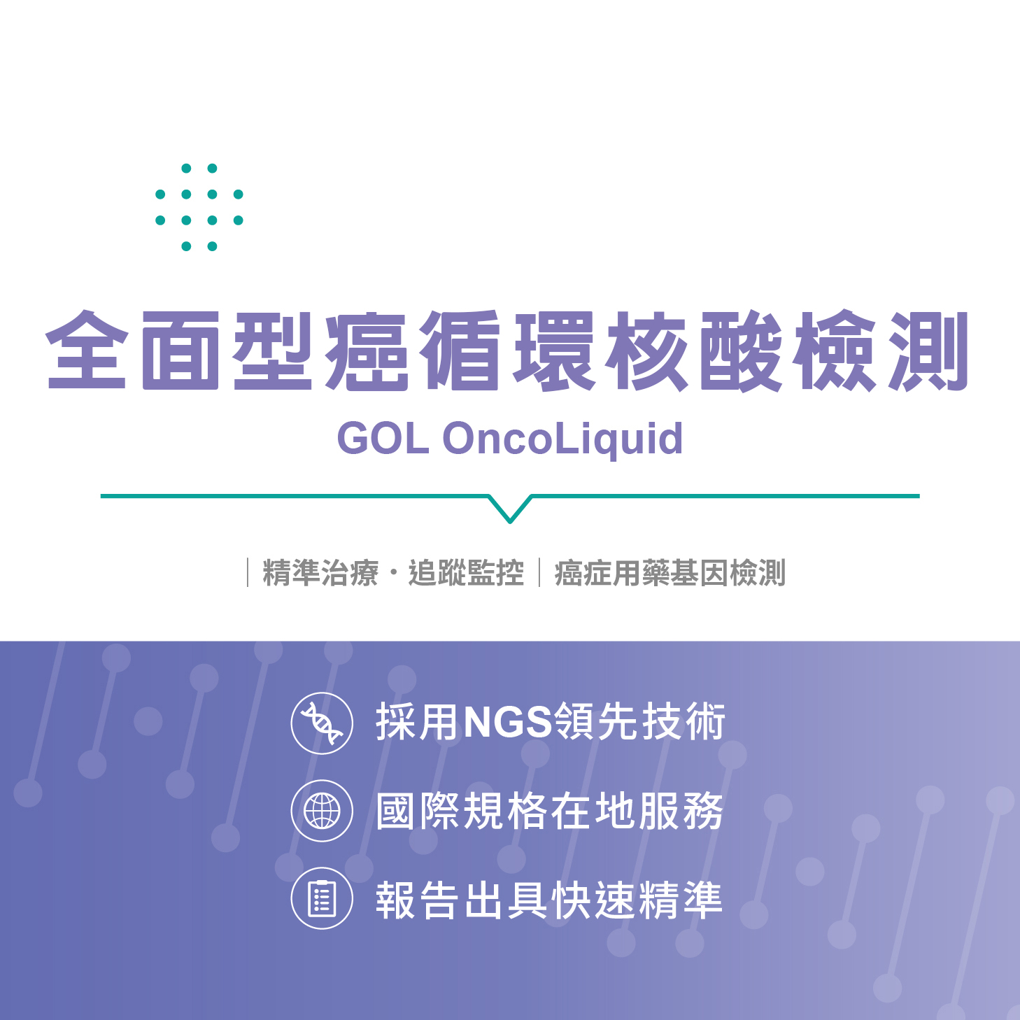 GOL OncoLiquid 全面型癌循環核酸檢測